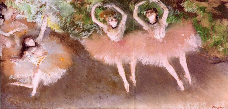 Edgar Degas Ballet Scene